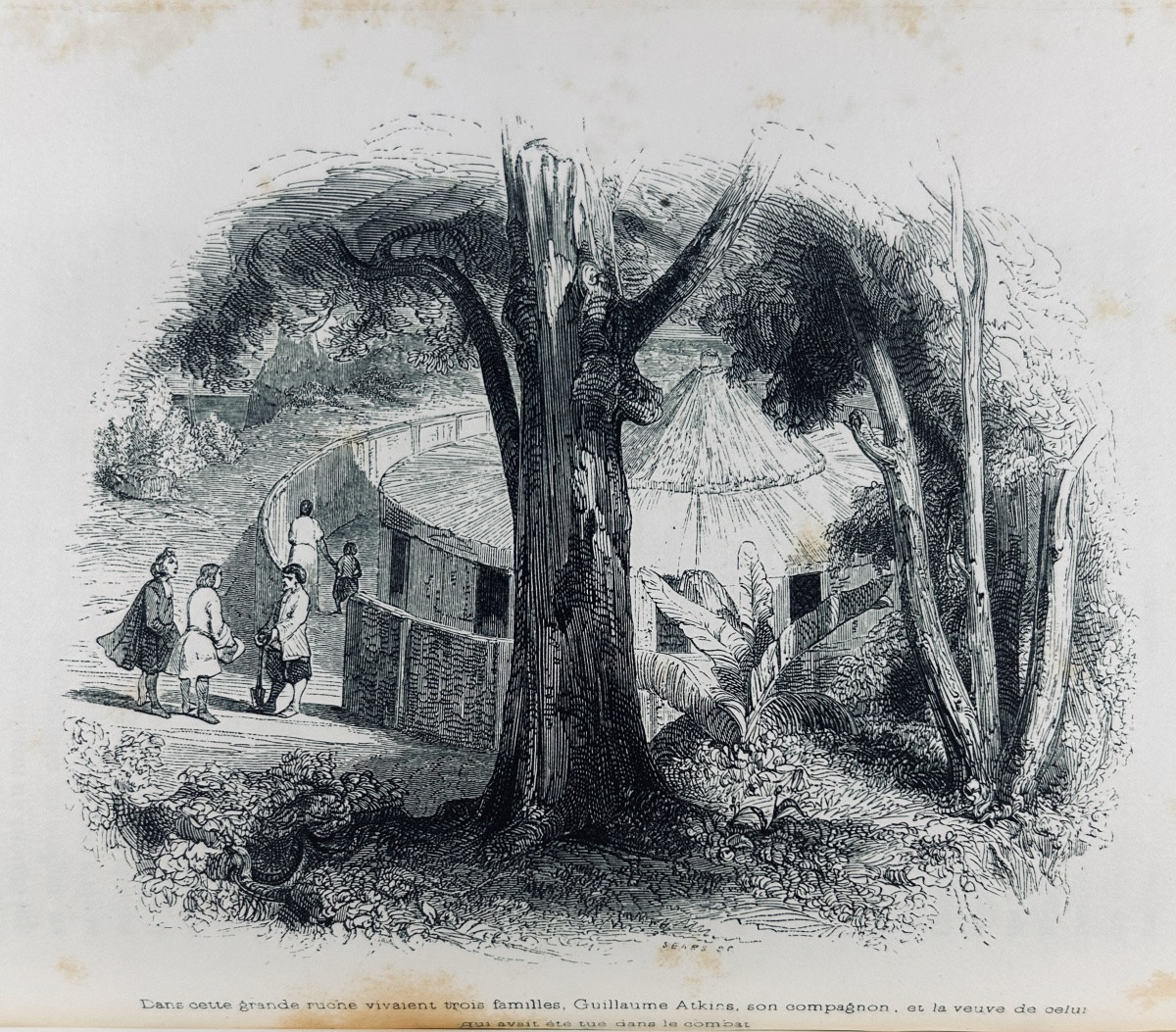 DEFOE (Daniel) - Aventures de Robinson Crusoe. Fournier Ainé, 1840, illustrations de GRANDVILLE-photo-8