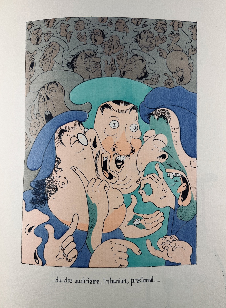 [DUBOUT] - RABELAIS - Gargantua et Pantagruel. Gibert Jeune, Librairie d'Amateurs, 1957, 2 vol.