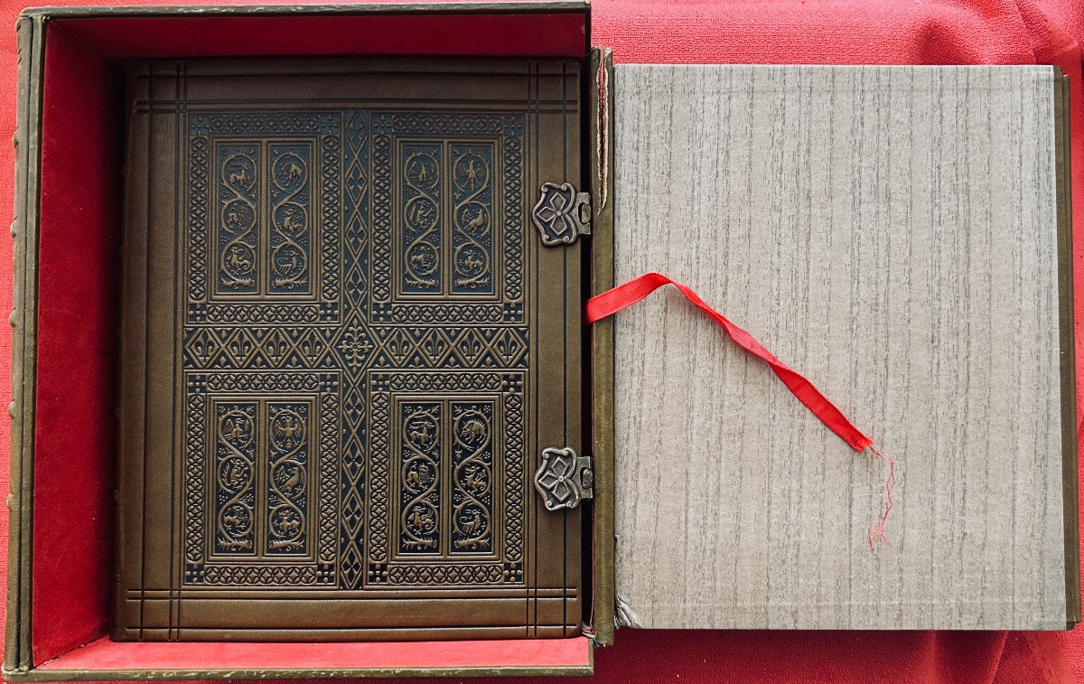 [DUSSARTHOU] - D'ASSISE (Saint-François) - Les Fioretti. 1965, reliure d'éditeur.-photo-6