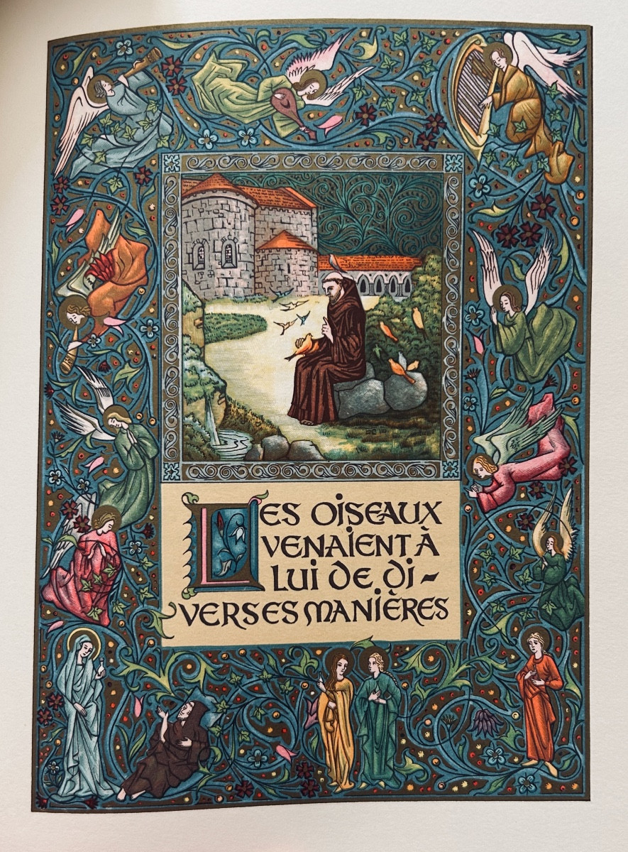 [DUSSARTHOU] - D'ASSISE (Saint-François) - Les Fioretti. 1965, reliure d'éditeur.