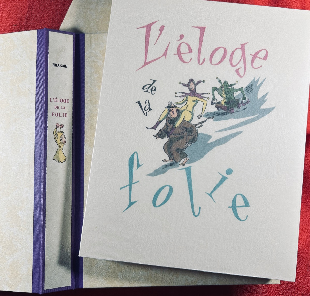 ÉRASME - Éloge de la folie. Terre Latines, s.d. (vers 1960), illustrations de Van Rompaey.-photo-3