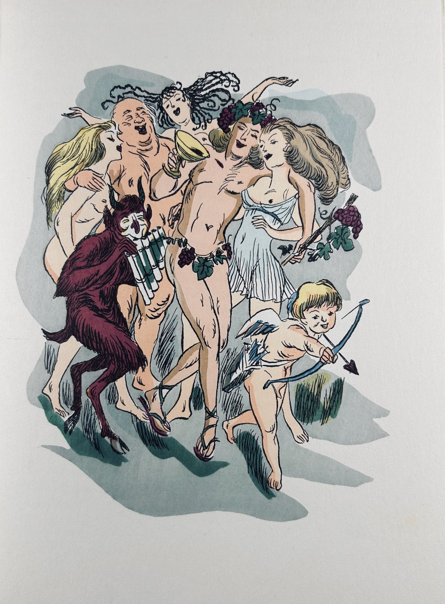 ÉRASME - Éloge de la folie. Terre Latines, s.d. (vers 1960), illustrations de Van Rompaey.-photo-5