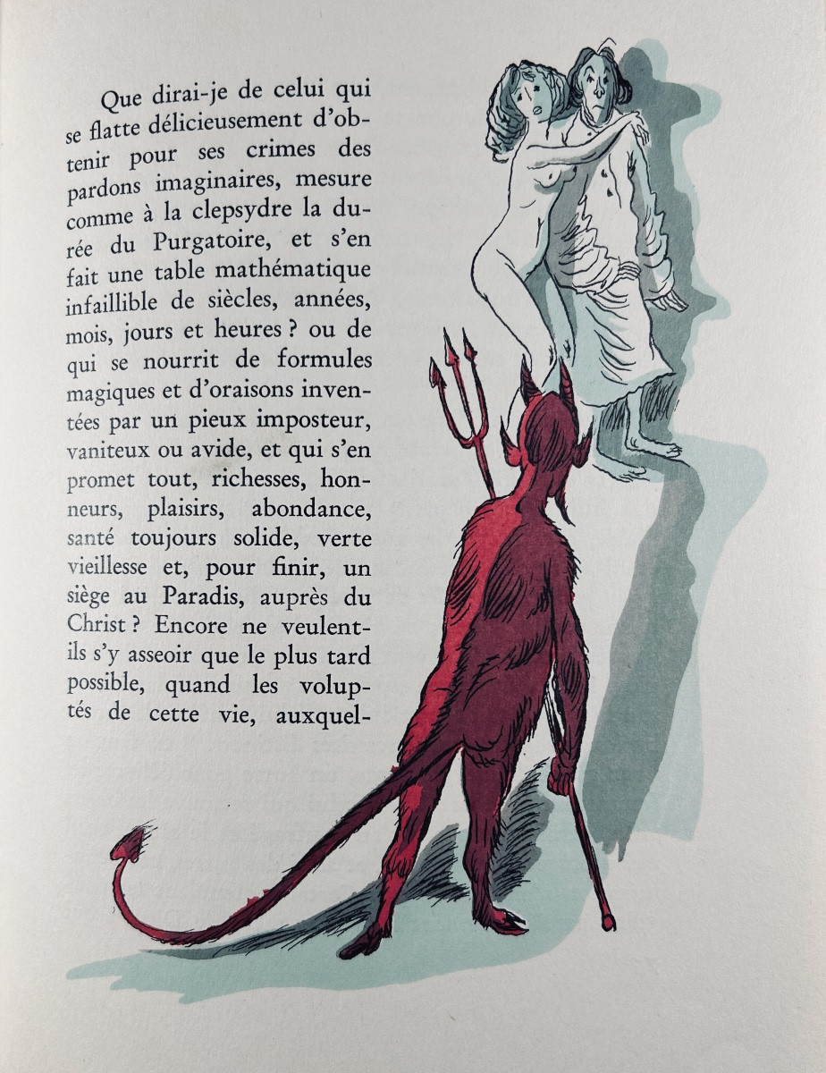ÉRASME - Éloge de la folie. Terre Latines, s.d. (vers 1960), illustrations de Van Rompaey.-photo-7