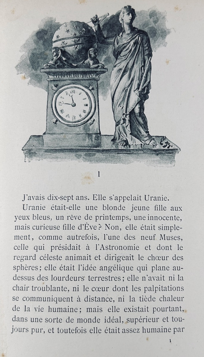 FLAMMARION (Camille) - Uranie. Marpon et Flammarion, 1889, cartonnage d'éditeur, illustré.-photo-4