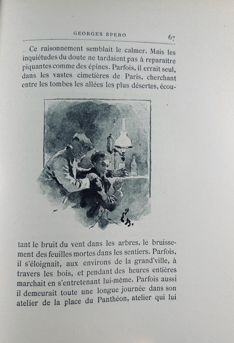FLAMMARION (Camille) - Uranie. Marpon et Flammarion, 1889, cartonnage d'éditeur, illustré.-photo-5