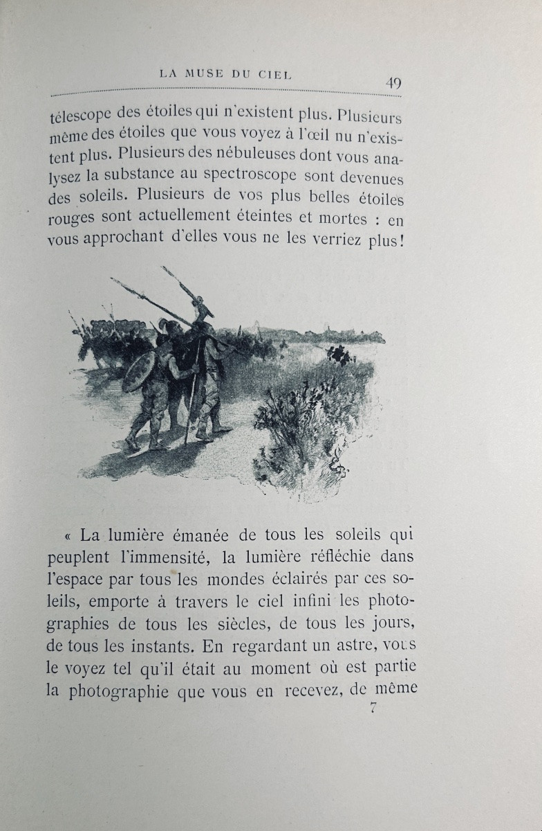 FLAMMARION (Camille) - Uranie. Marpon et Flammarion, 1889, cartonnage d'éditeur, illustré.-photo-7