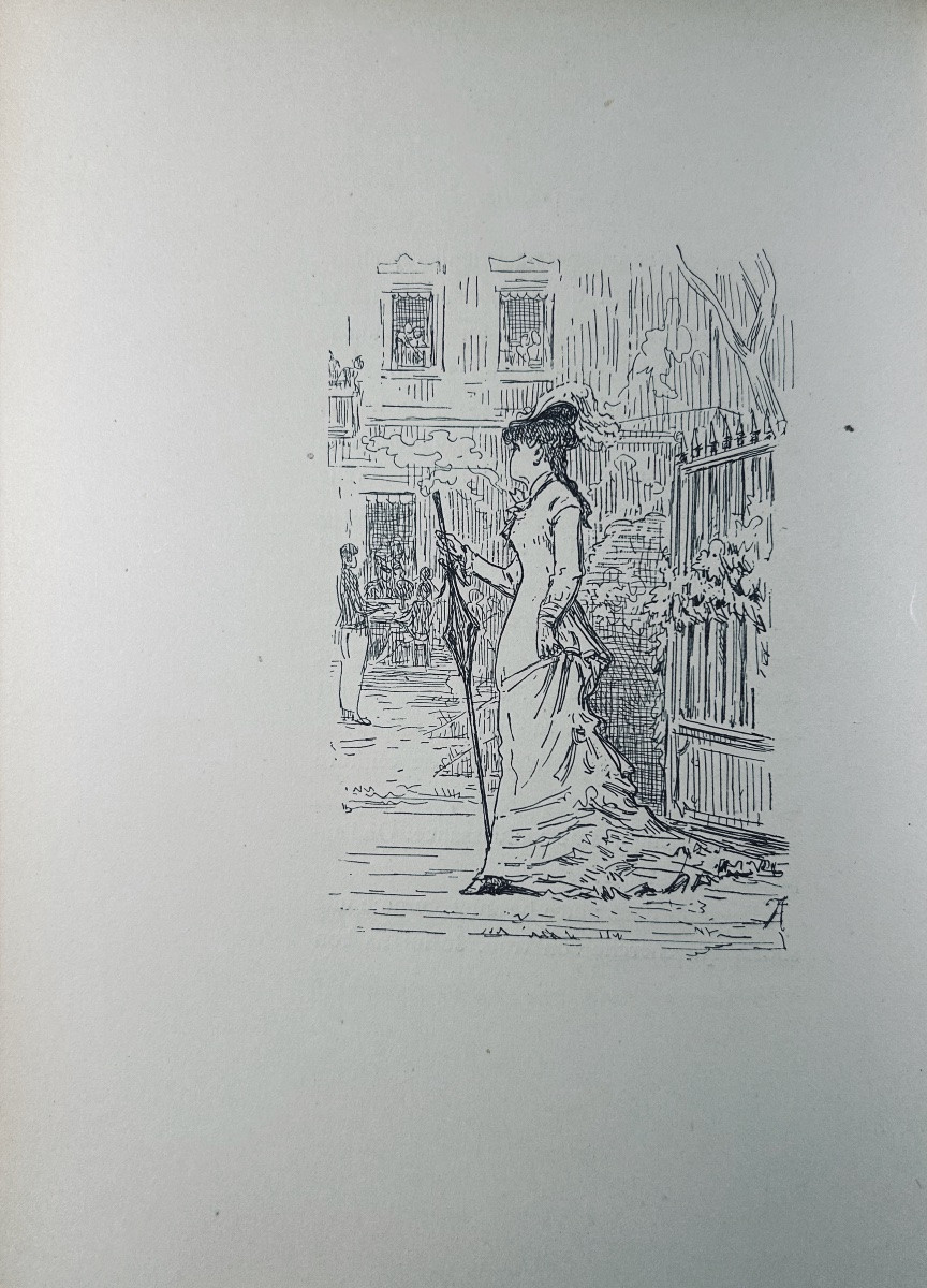 FLEURICHAMP - Queue-d'oseille. Souvenirs de jeunesse. Lemerre, 1878, illustration de FOULHOUSE.-photo-5