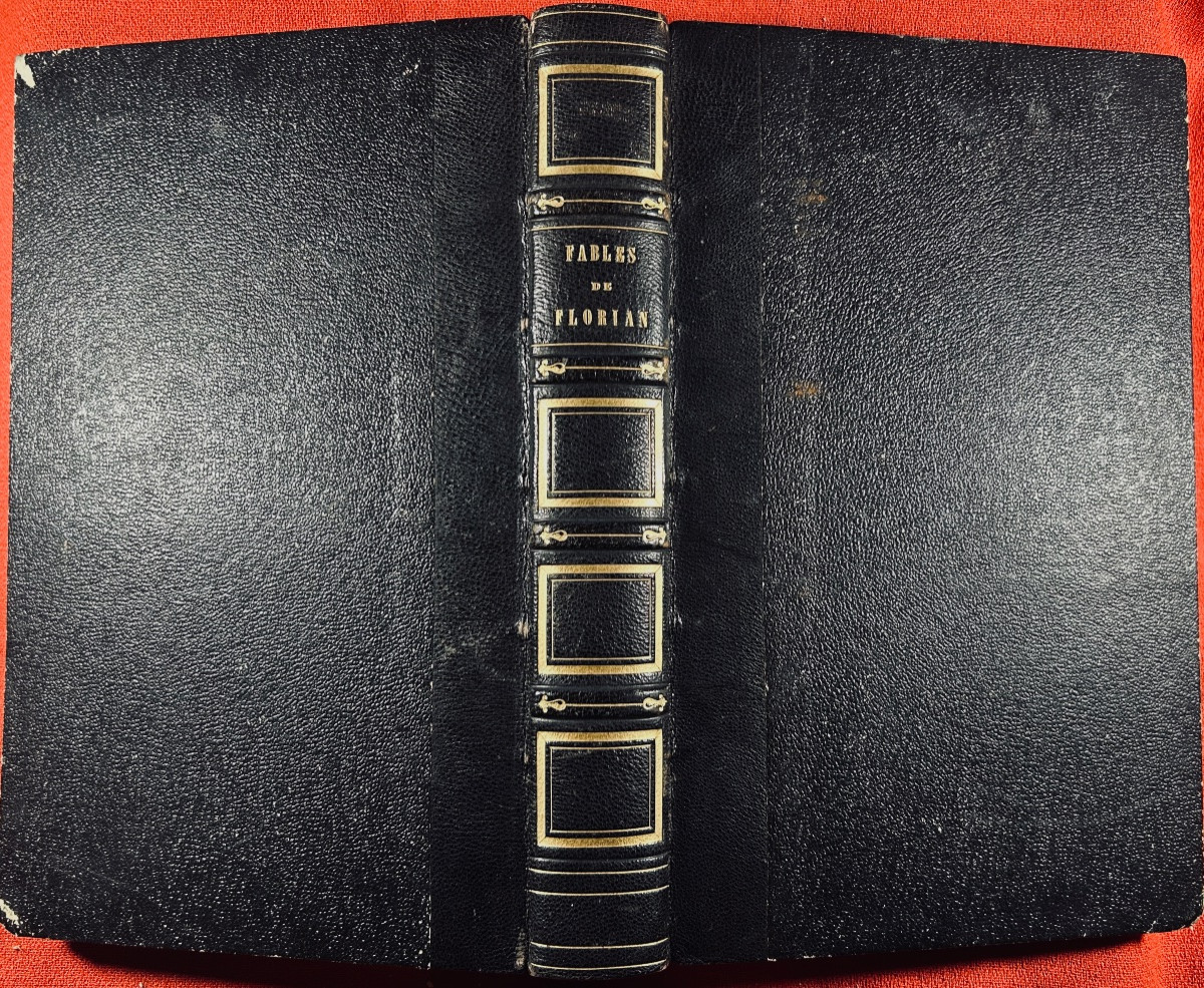 Florian - Florian's Fables. Followed By Tobie And Ruth. Dubochet, 1843, Illustrated By Grandville-photo-8