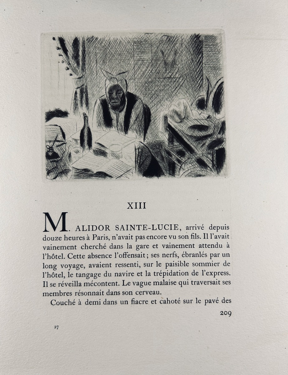 France (anatole) - Jocaste & Le Chat Maigre. Banderolle, 1921, Illustrated By Chas Laborde.-photo-4