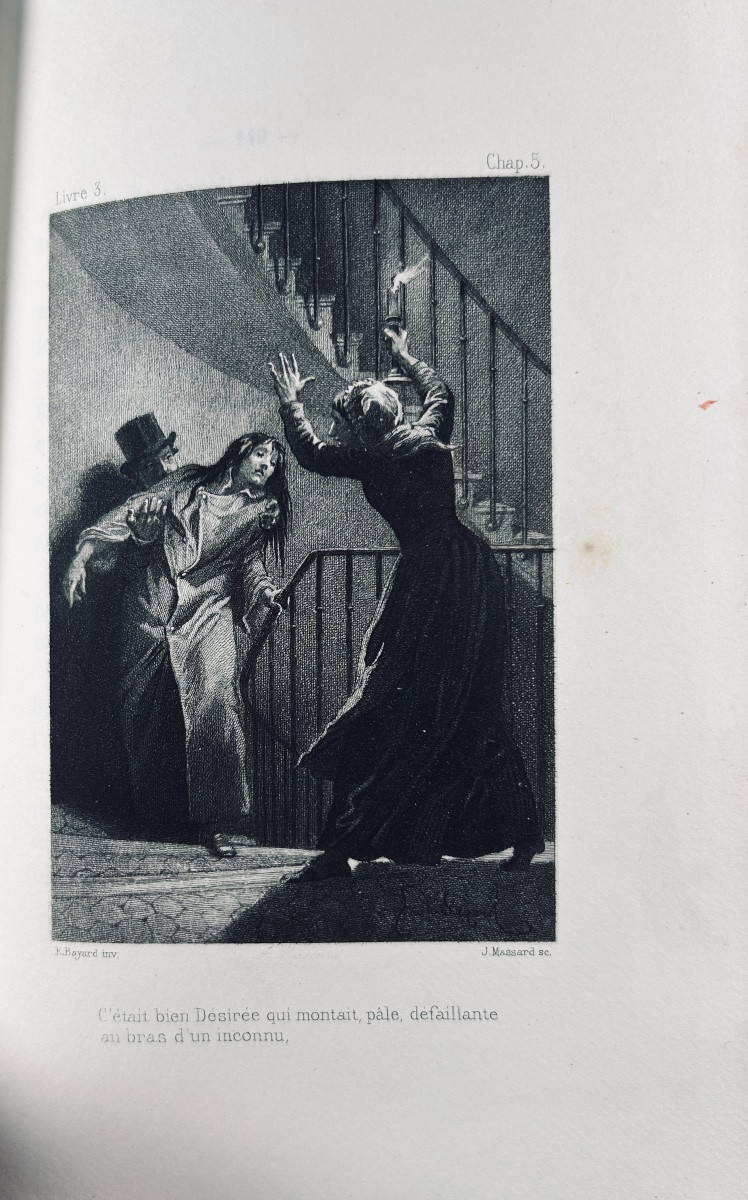 Daudet (alphonse) - Fromont Jeune And Risler Ainé. Moeurs Parisiennes. Conquet, 1885, Bound.-photo-3