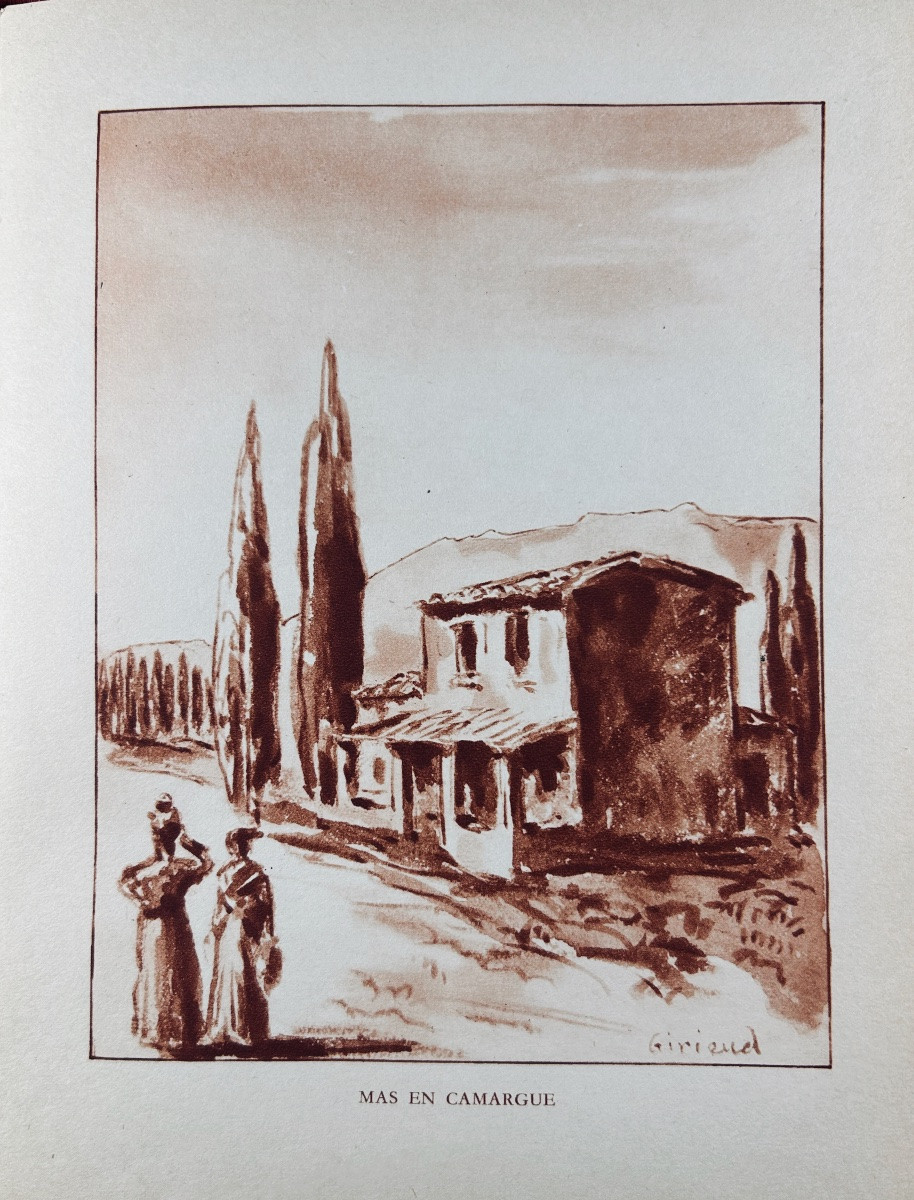 [GIRIEUD] - GIONO (Jean) - Provence. Source Perrier, 1939. Broché, couverture illustrée.-photo-3