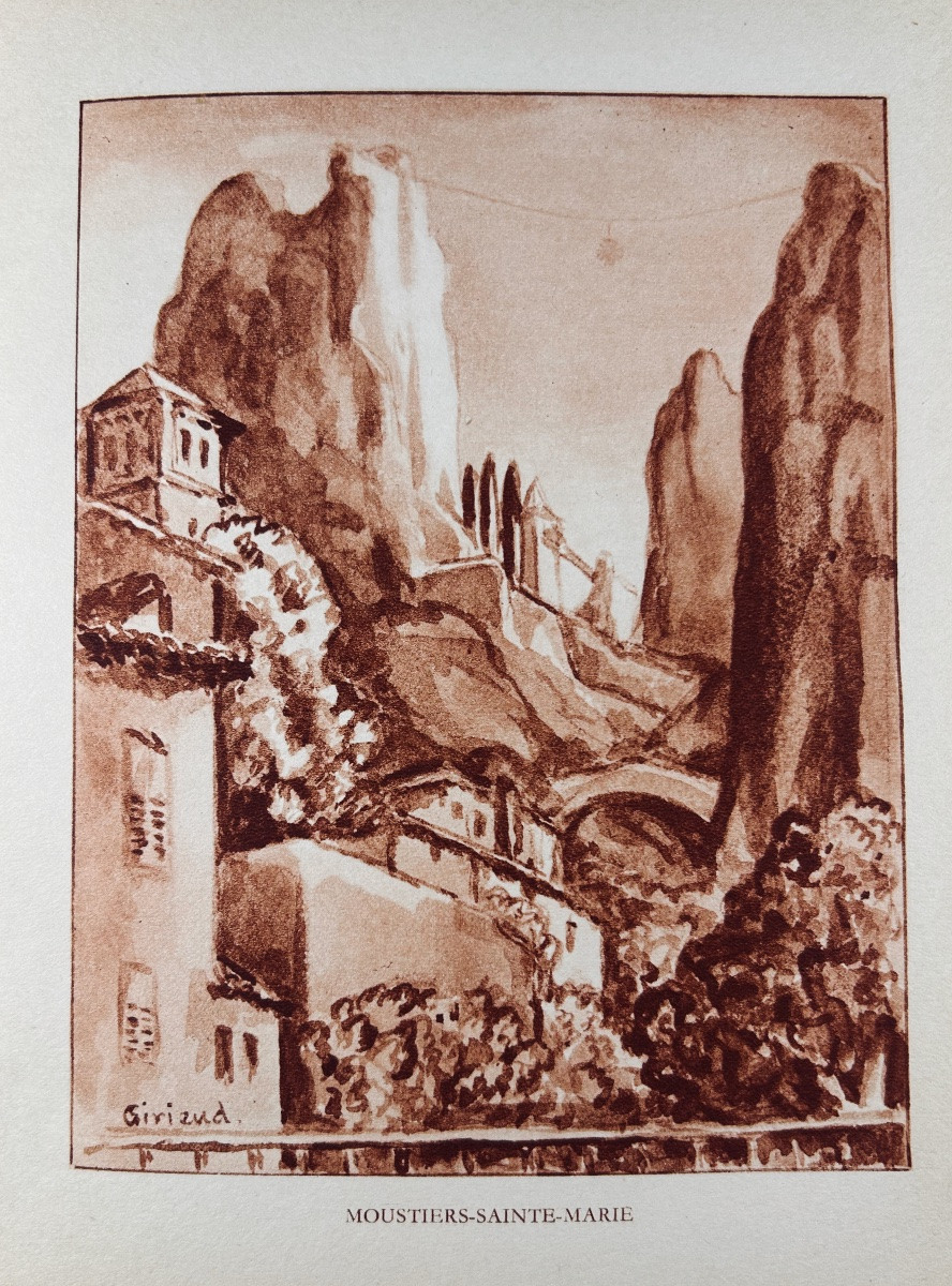 [GIRIEUD] - GIONO (Jean) - Provence. Source Perrier, 1939. Broché, couverture illustrée.-photo-4