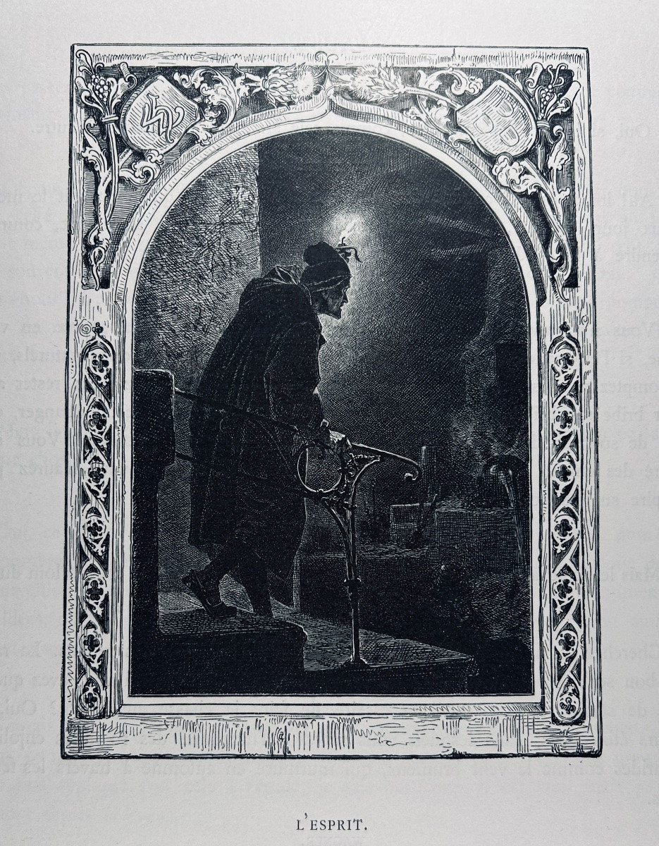 GOETHE - Faust. Hachette, 1878. Illustrations de Sandor Liezen-Mayer. Exemplaire n°1, chemise.-photo-1