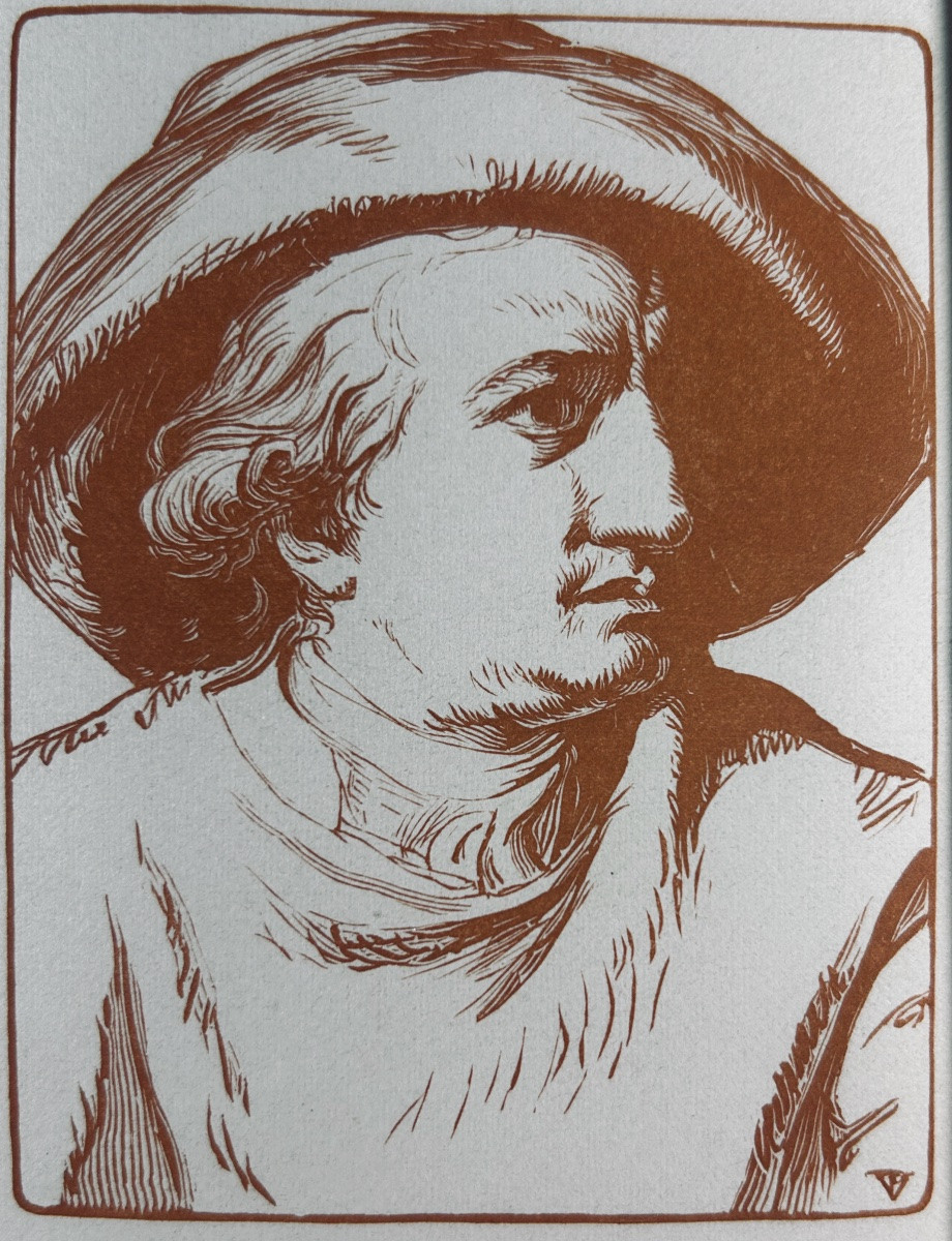 Goethe - Faust And The Second Faust. Georges Crès Et Cie, 1913, On Almond Green Rives Paper.-photo-3