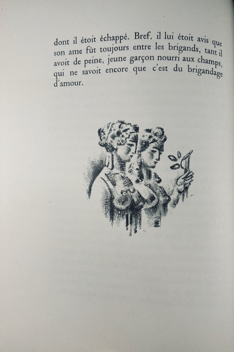 [guérin] - Longus - Les Amours Pastorales De Daphnis & Chloé. Georg Et Cie, 1923.-photo-2