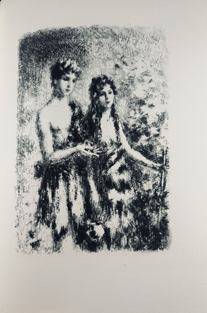 [guérin] - Longus - Les Amours Pastorales De Daphnis & Chloé. Georg Et Cie, 1923.-photo-4