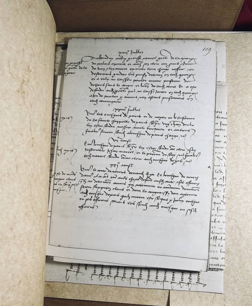 [guignard] - Villon (françois) - Oeuvres. Club Du Livre, 1974; 2 Large Volumes In-4.-photo-7