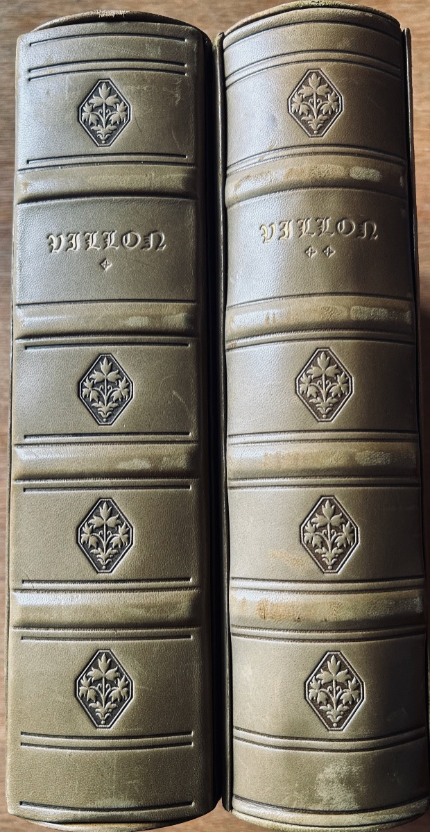 [guignard] - Villon (françois) - Oeuvres. Club Du Livre, 1974; 2 Large Volumes In-4.-photo-8