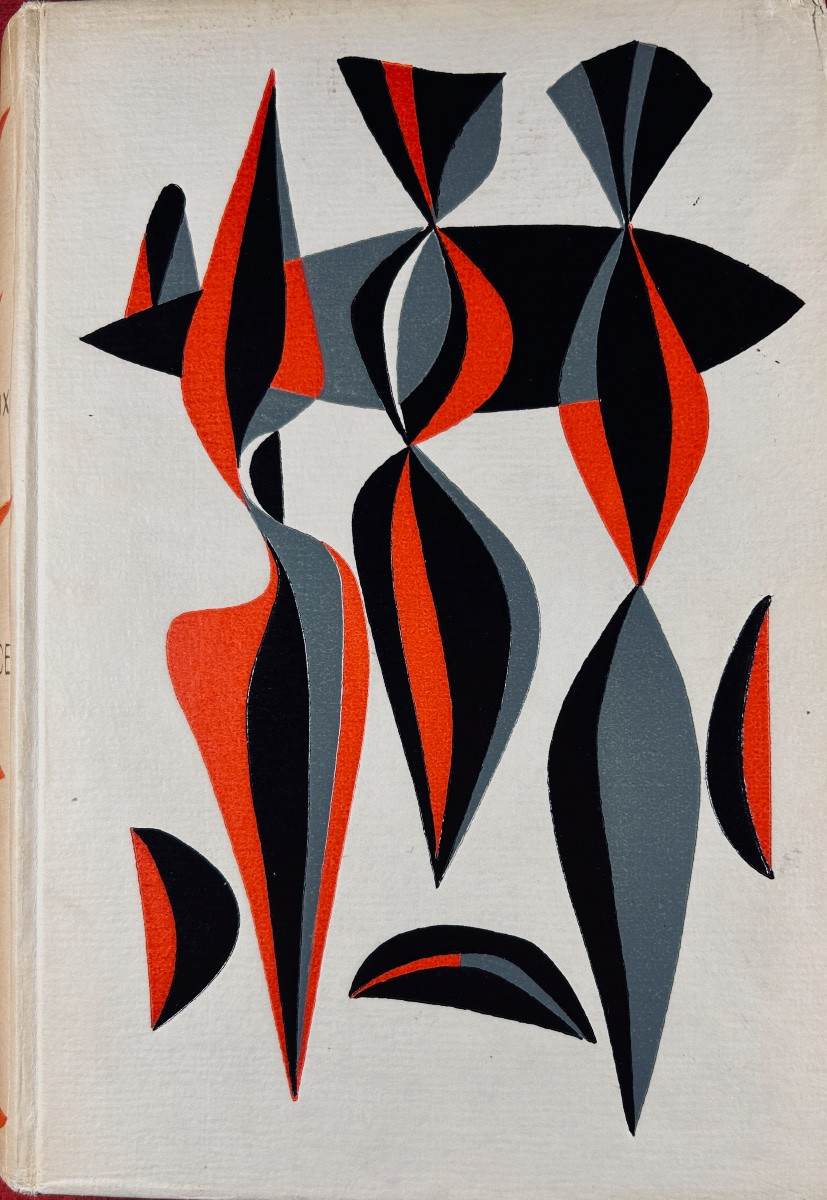 GUILLOUX (Louis) - Le Jeu de patience. Gallimard, 1949, cartonnage de Mario Prassinos.-photo-2