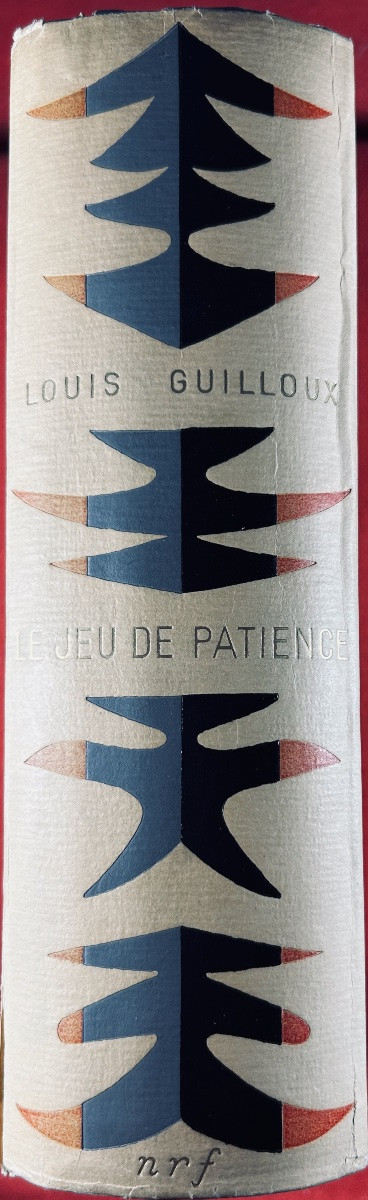 GUILLOUX (Louis) - Le Jeu de patience. Gallimard, 1949, cartonnage de Mario Prassinos.-photo-3