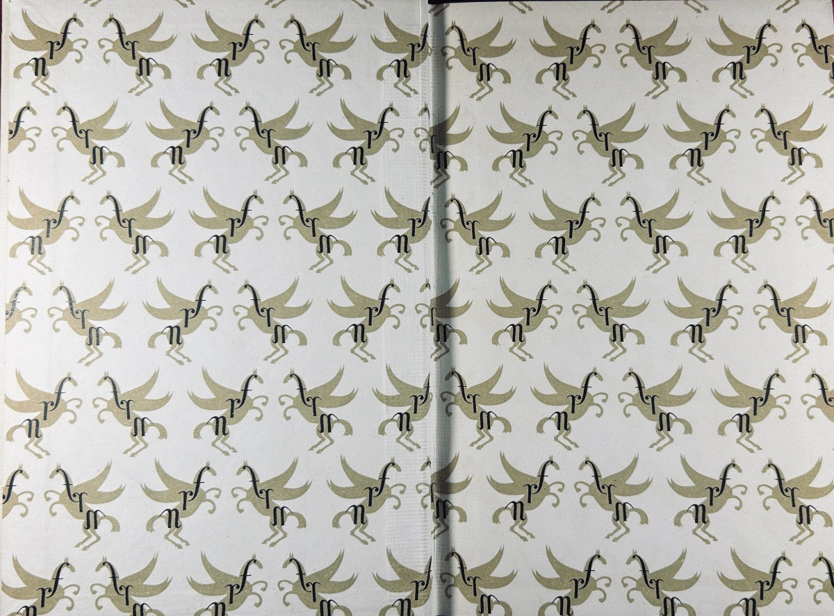 GUILLOUX (Louis) - Le Jeu de patience. Gallimard, 1949, cartonnage de Mario Prassinos.-photo-1