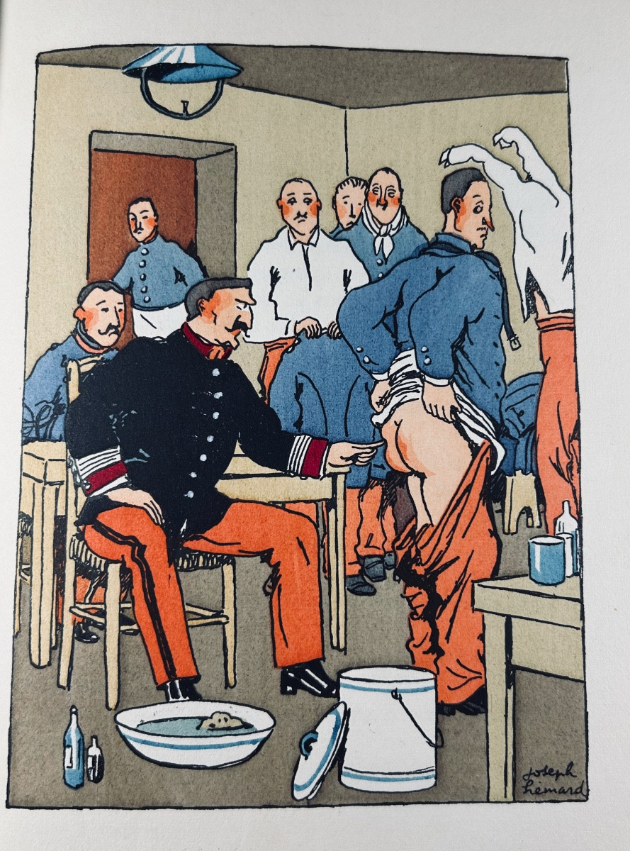 [hémard] - Courteline (georges) - Oeuvres Complètes Illustrées De Georges Courteline. 1929.-photo-2