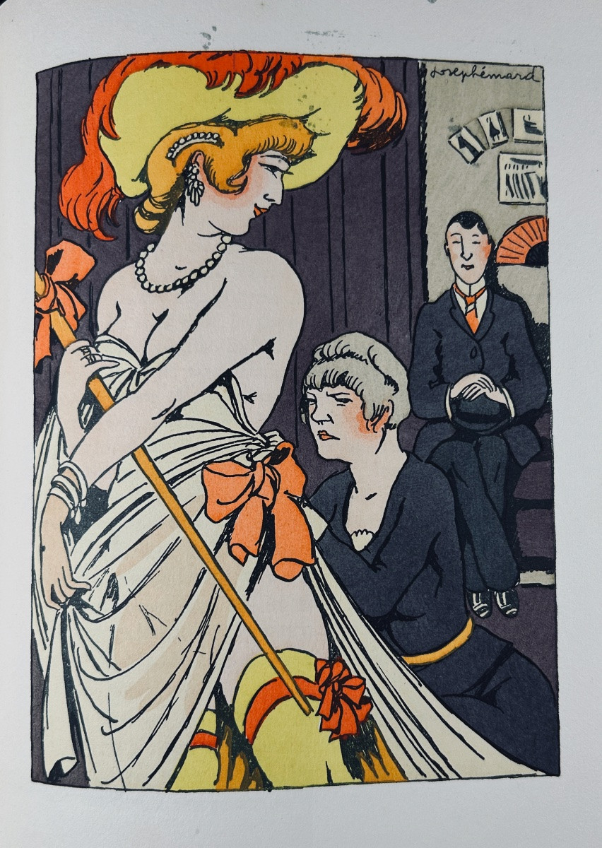 [hémard] - Courteline (georges) - Oeuvres Complètes Illustrées De Georges Courteline. 1929.-photo-6