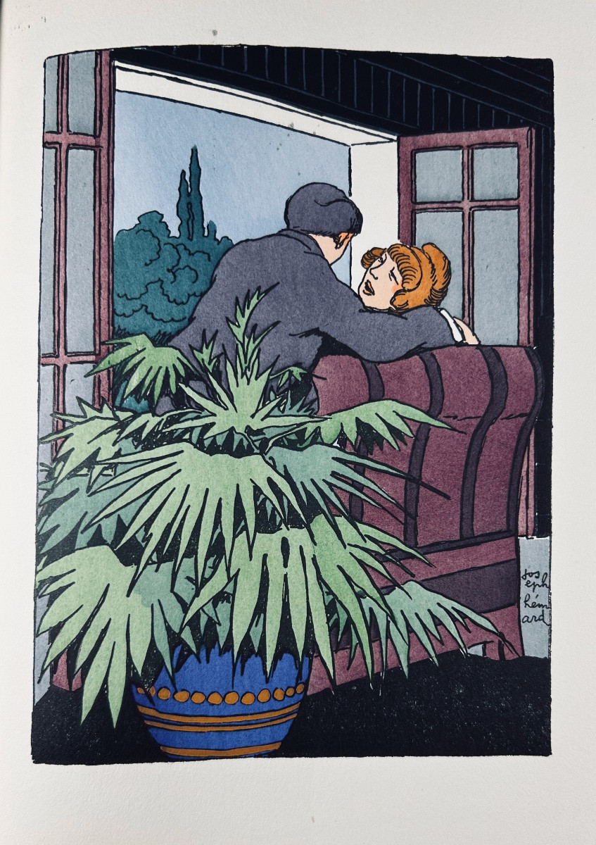 [hémard] - Courteline (georges) - Oeuvres Complètes Illustrées De Georges Courteline. 1929.-photo-7
