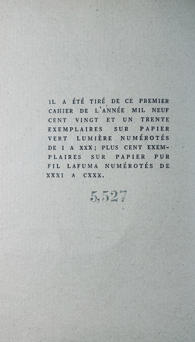HÉMON - Maria Chapdelaine, récit du canada français. Grasset, 1924, belle reliure demi-maroquin-photo-3