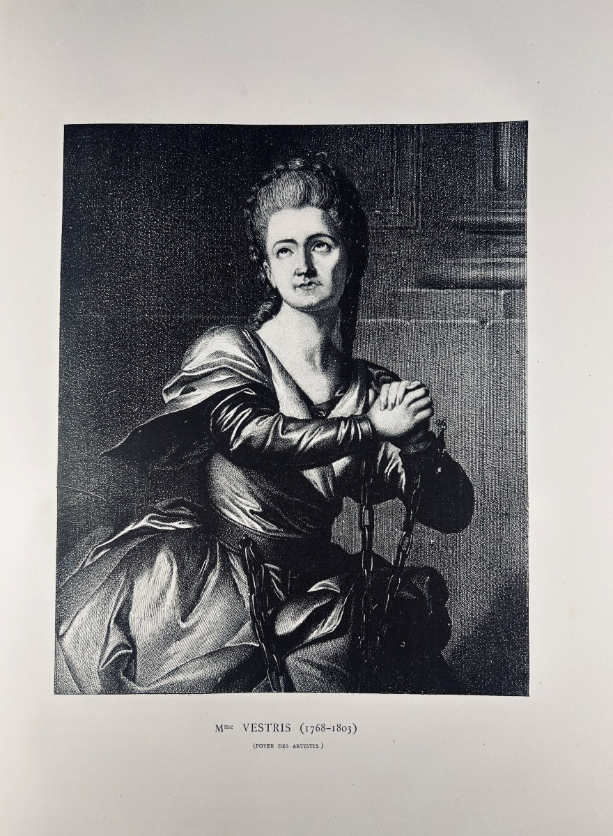 Houssaye - La Comédie Française 1680-1880. Ludovic Baschet, 1880, Publisher's Red Hardback.-photo-5