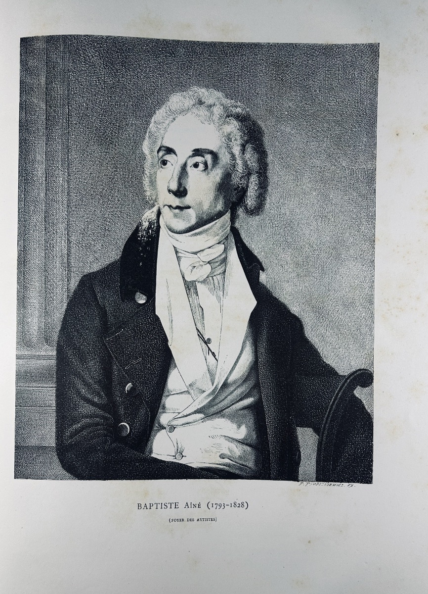 Houssaye - La Comédie Française 1680-1880. Ludovic Baschet, 1880, Publisher's Red Hardback.-photo-6