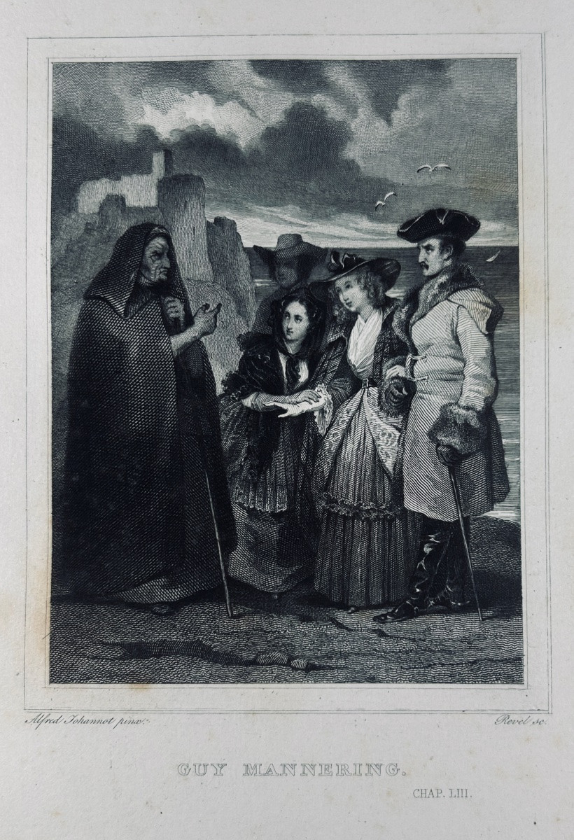 JOHANNOT (Alfred et Tony) - Trente vignettes pour les oeuvres de Walter Scott. Furne, 1830.-photo-3