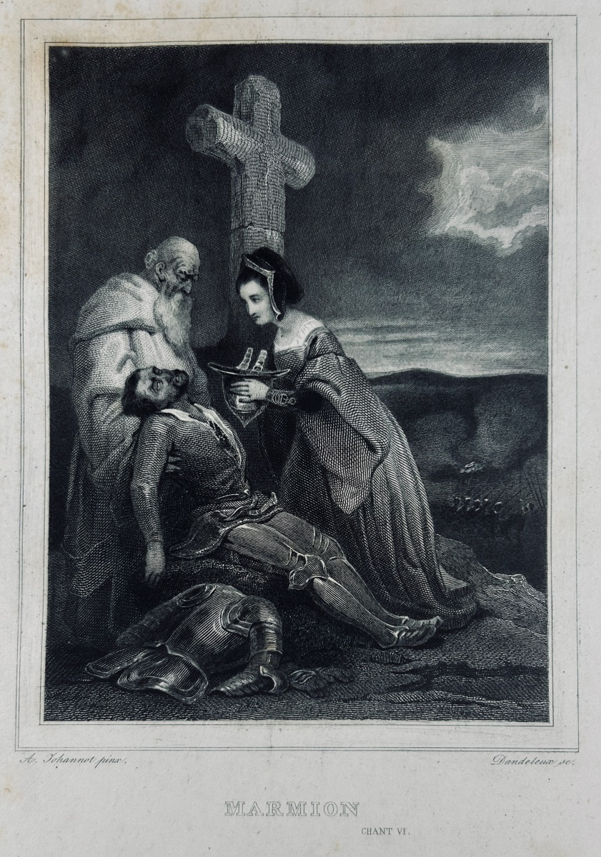 JOHANNOT (Alfred et Tony) - Trente vignettes pour les oeuvres de Walter Scott. Furne, 1830.