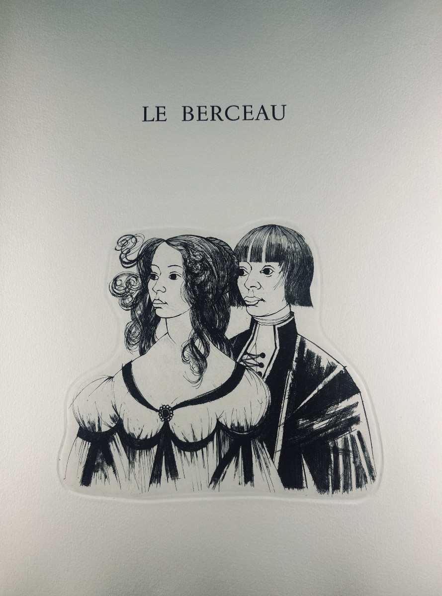 [KING] - LA FONTAINE (Jean de) - Cinq contes de La Fontaine. Les Pharmaciens Bibliophiles, 1975-photo-2