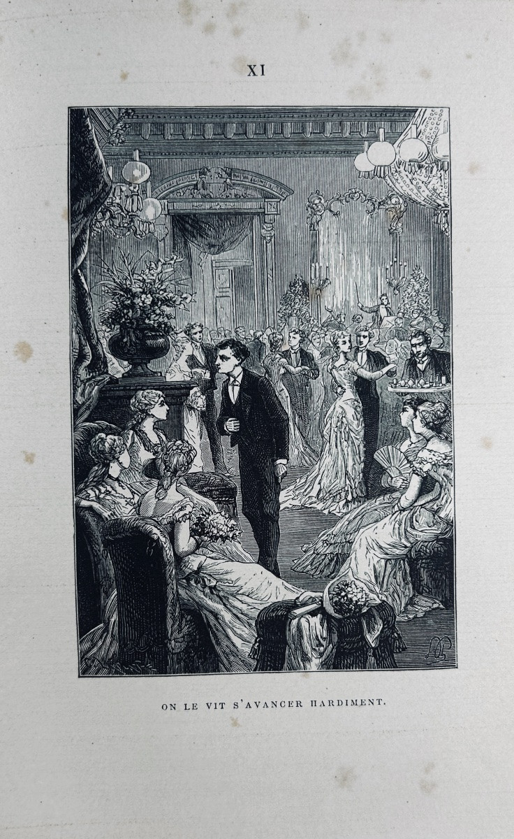 LAURIE (André) - La Vie de collège en Angleterre. Hetzel, vers 1860, cartonnage d'éditeur.-photo-4