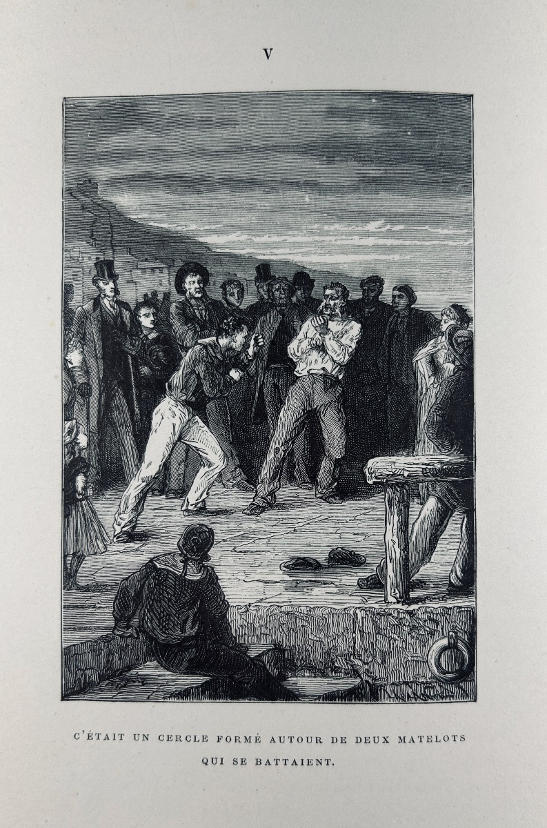 LAURIE (André) - La Vie de collège en Angleterre. Hetzel, vers 1860, cartonnage d'éditeur.-photo-6