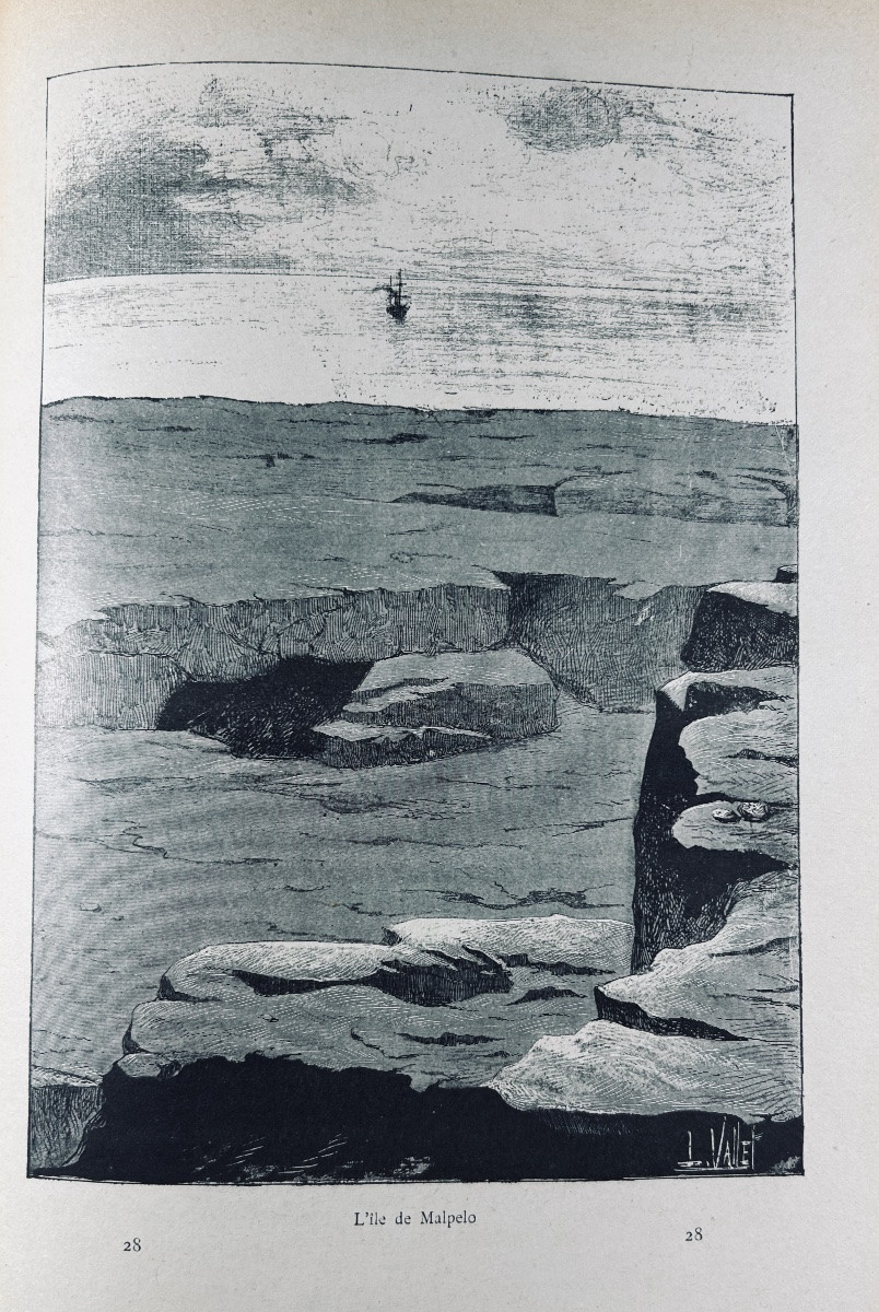 Le Faure & Graffigny - Extraordinary Adventures Of A Russian Scientist. Part 1 The Moon. 1889.-photo-3