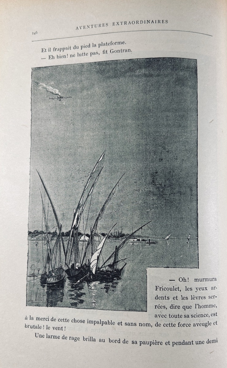 Le Faure & Graffigny - Extraordinary Adventures Of A Russian Scientist. Part 1 The Moon. 1889.-photo-7