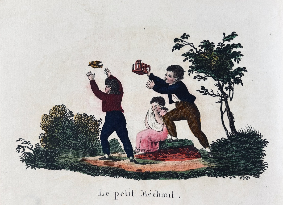 LEHUBY (P.C.) - Les divertissemens de l'enfance ou gravures représentant divers jeux. Vers 1840-photo-3