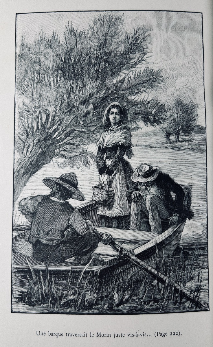 LOISEAU - L'auberge des Saules. Lemerre, vers 1880. Illustrations de Lemerre et Pile.-photo-4