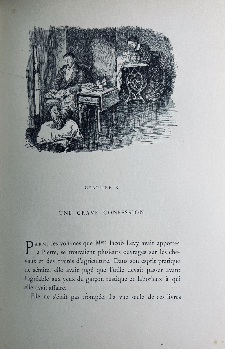 LOISEAU - L'auberge des Saules. Lemerre, vers 1880. Illustrations de Lemerre et Pile.-photo-2