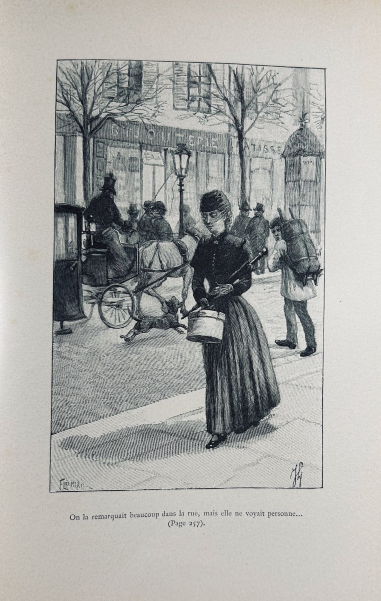 LOISEAU - L'auberge des Saules. Lemerre, vers 1880. Illustrations de Lemerre et Pile.-photo-7