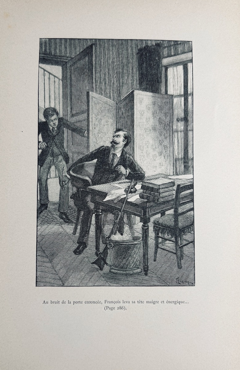 LOISEAU - L'auberge des Saules. Lemerre, vers 1880. Illustrations de Lemerre et Pile.-photo-8