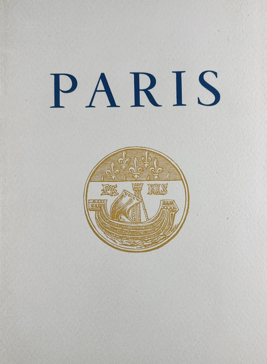  MAC ORLAN et SALMON - Images de Paris. Images du vieux Paris. Les Heures Claires. 1953.-photo-4