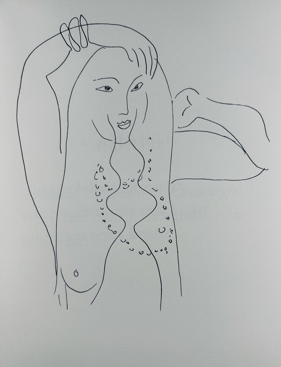 [MATISSE] - SALOMON - Le cantique des cantiques de Salomon. Club Français du Livre, 1962.-photo-4