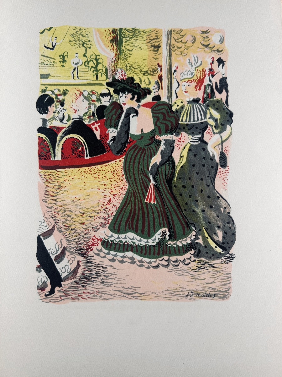 [MACLÈS]  MAUPASSANT (Guy de) - Bel-ami. Éditions de Cluny, 1947, exemplaire numéroté.-photo-1