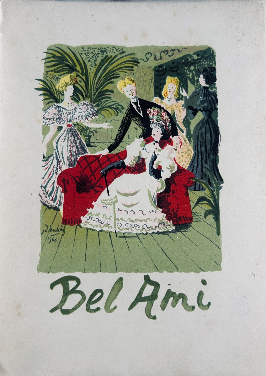 [MACLÈS]  MAUPASSANT (Guy de) - Bel-ami. Éditions de Cluny, 1947, exemplaire numéroté.