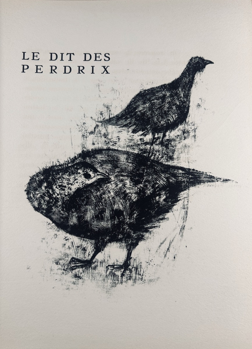[minaux] - Three Medieval Fabliaux Adapted By Paul Imbs. Bibliophiles De l'Est, 1956.-photo-2