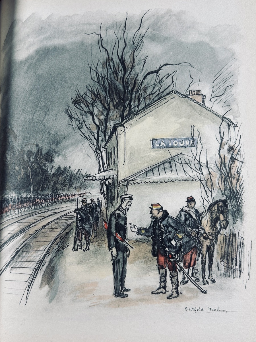 MIRBEAU (Octave) - Le calvaire. Éditions Nationales, 1934,  illustrations de Berthold Mahn.-photo-4