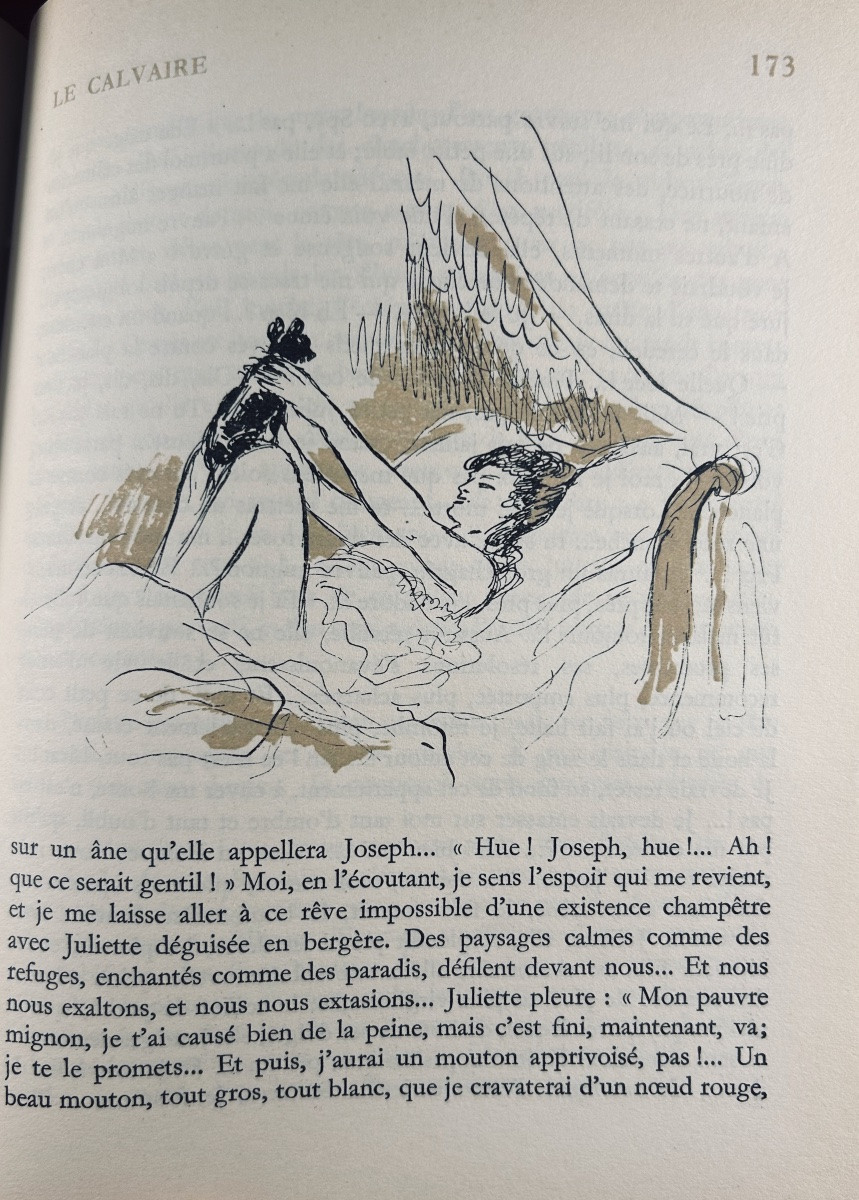 MIRBEAU (Octave) - Le calvaire. Éditions Nationales, 1934,  illustrations de Berthold Mahn.-photo-7